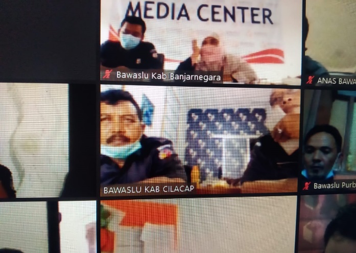 Rapat Daring optimalisasi pelaksanaan program dan Kegiatan Divisi Sengketa Tahun 2021.