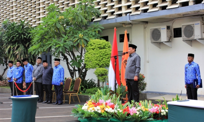 263 PNS Bawaslu Dilantik, Abhan Minta Jaga Etos Kerja