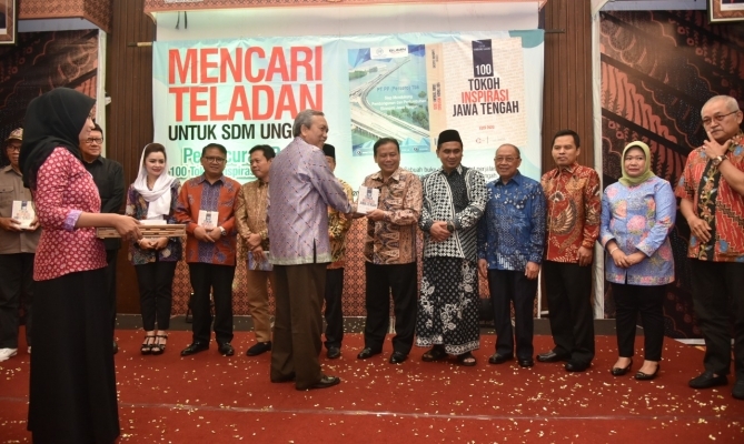 Abhan Dinobatkan sebagai Salah Satu Tokoh Inspiratif Jateng