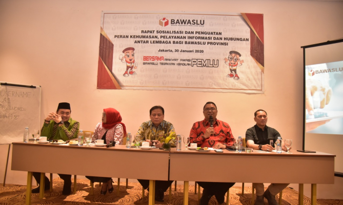 Abhan Perintahkan Bawaslu Daerah Sampaikan Informasi Cepat dan Tepat
