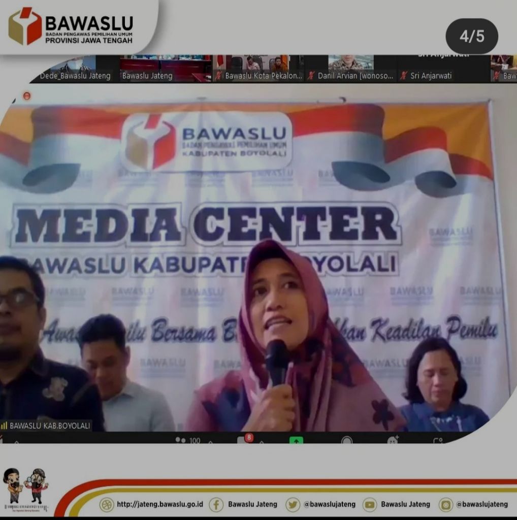 Bawaslu Jateng Matangkan Persiapan Pendaftaran Pemantau Pemilu