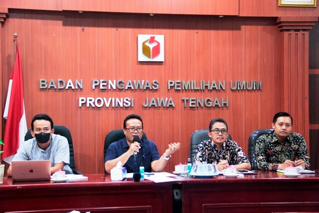 Bawaslu Jawa Tengah Gelar Rapat Pengawasan Pemilu 2024