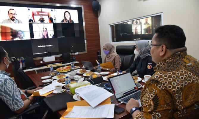 Bawaslu dan Technical Secretariat GNEJ Siapkan Acara 5th Plenary Assembly