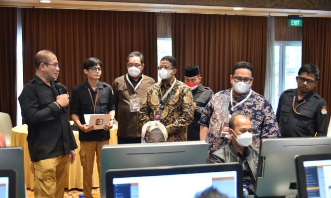 Hadiri Verifikasi Administrasi KPU, Bagja Tegaskan Posisi Bawaslu