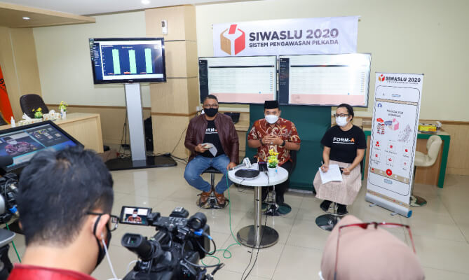 Hasil Pengawasan Bawaslu: Masyarakat Patuhi Prokes, Penggunaan Hak Pilih Diatas 80 Persen