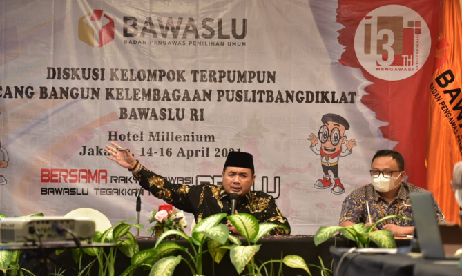 Puslitbangdiklat Diharapkan Tingkatkan Kualitas Jajaran Bawaslu