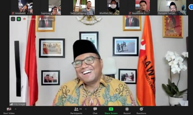 Fritz: Perlu Lini Masa Bagian Hukum, Humas, dan Pusdatin Bawaslu se-Indonesia
