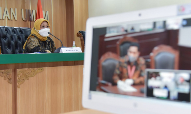 Bawaslu Hadiri Sidang Pendahuluan PHP Kepala Daerah Pasca-PSU di MK Secara Daring