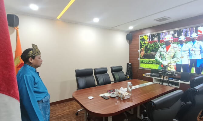 Abhan Minta Seluruh Jajaran Pengawas Pemilu Amalkan Nilai-Nilai Pancasila