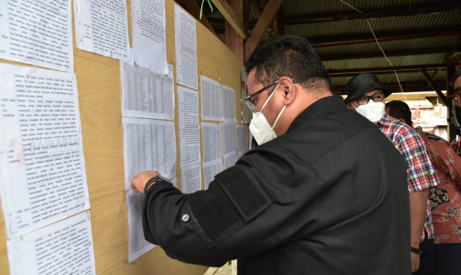 Kunjungi Sembilan TPS, Bagja Sebut Proses PSU Pilkada Nabire Berjalan Lancar dan Aman