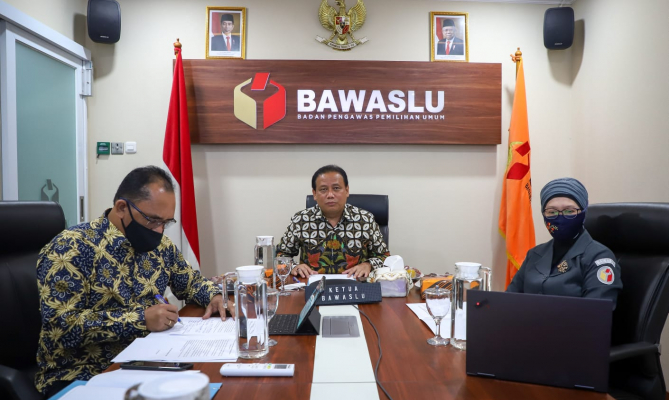 Bawaslu Ajak BSSN Kerja Sama Penggunaan Tanda Tangan dan Sertifikat Elektronik
