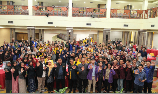 Jadi Agen Perubahan, Mahasiswa di Kalsel Deklarasi Tolak Politik Uang untuk Pilkada 2020