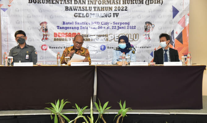 Persiapan Matang, Bawaslu Targetkan Hasil Terbaik di JDIHN Award 2022