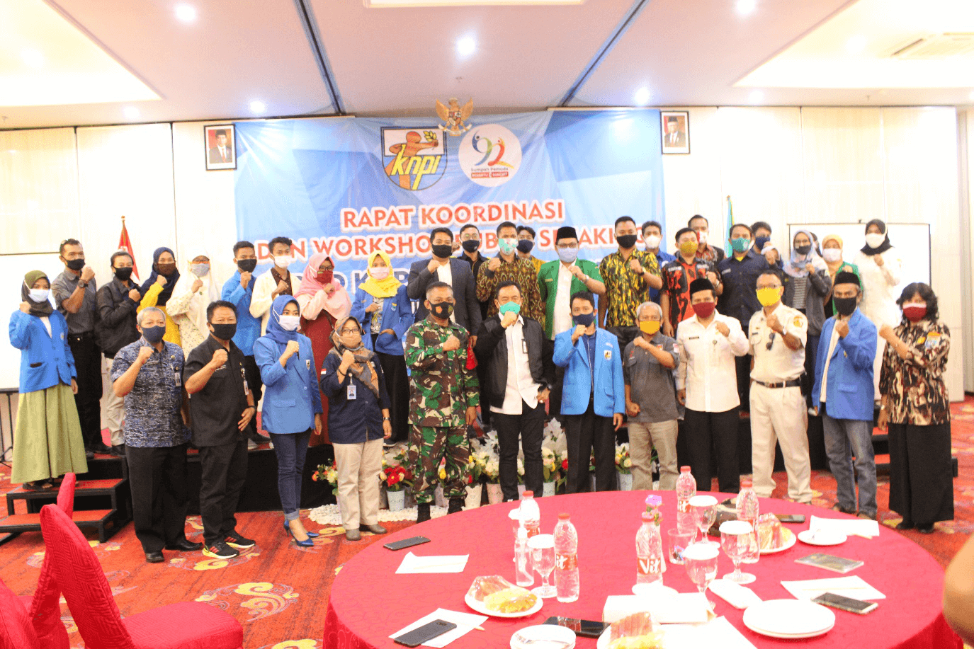 Bawaslu Kabupaten Cilacap Hadiri Acara KNPI Kabupaten Cilacap