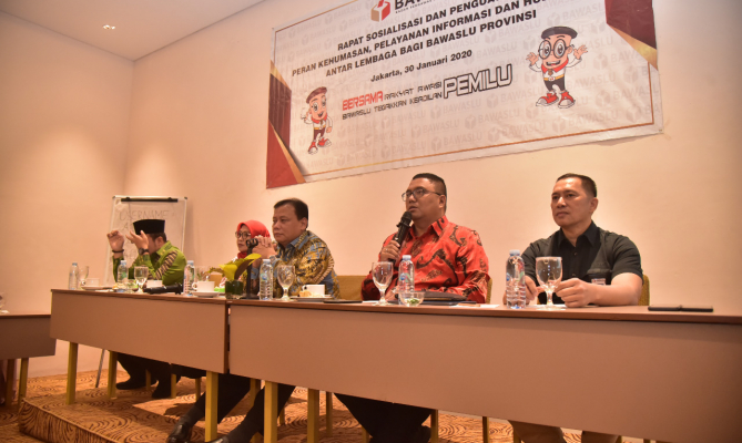 Pimpinan Bawaslu Minta Informasi Legalitas Kewenangan Bawaslu Kabupaten/Kota Disosialisasikan secara TSM