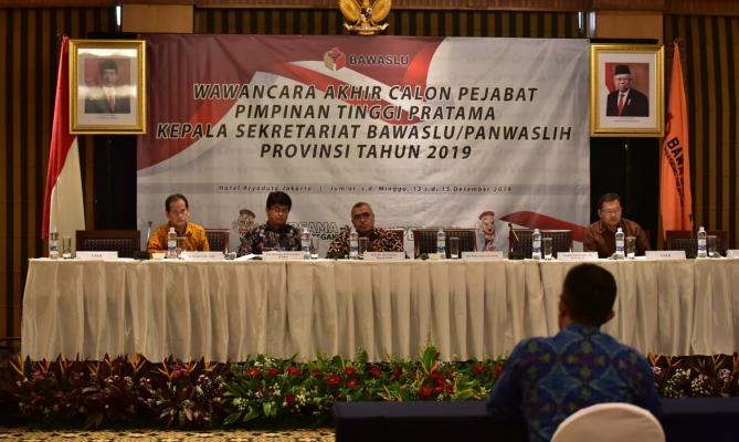 Seleksi Terbuka Kasek Provinsi, 56 Pelamar Jalani Wawancara Akhir