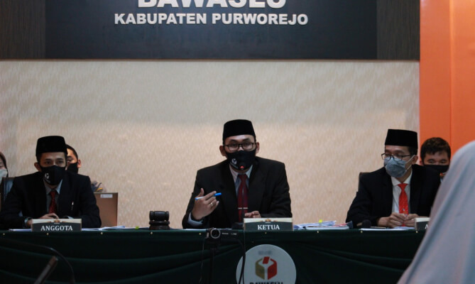 Sidang Musyawarah Bapaslon Perseorangan di Purworejo, Hadirkan Empat Saksi