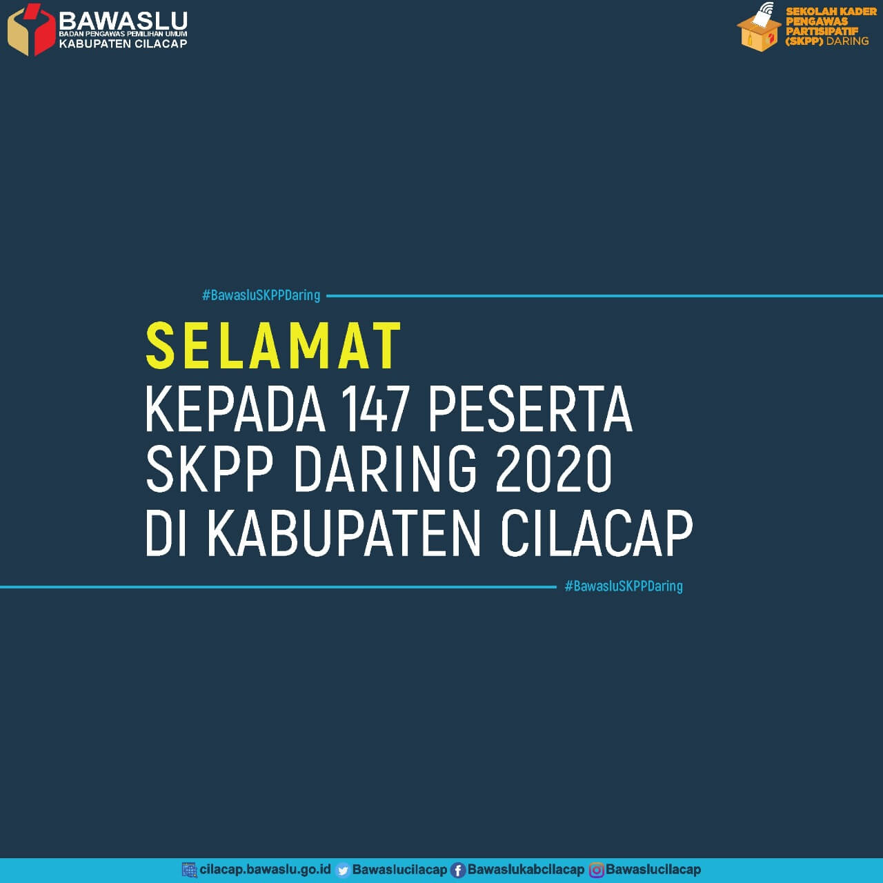 147 Pesertan SKPP Daring 2020