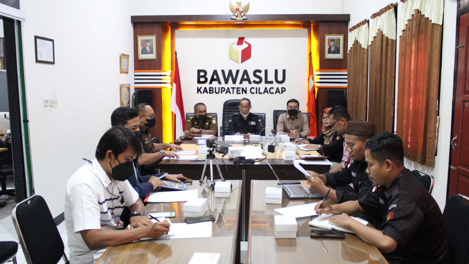 Rapat Konsolidasi Sentra Gakkumdu Bawaslu Cilacap