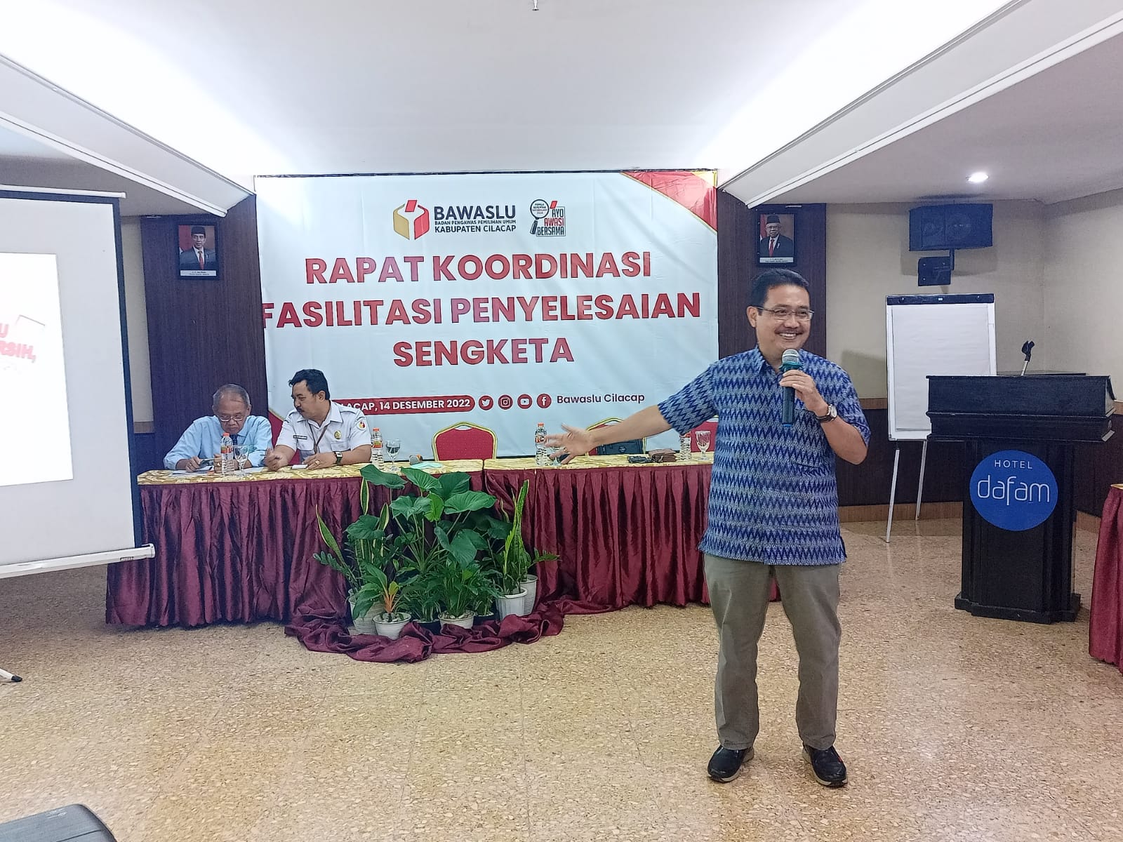 Jelang Pemilu 2024,  Bawaslu Cilacap Mengajak Partai Politik Bersiap Hadapi Sengketa