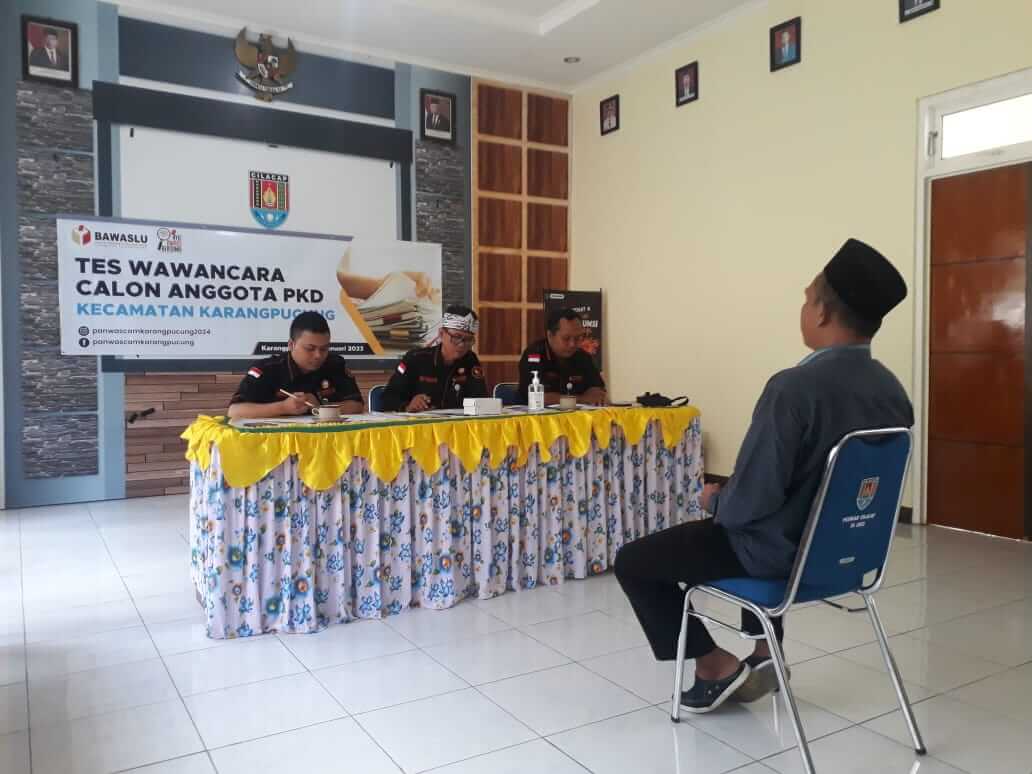 Monitoring Tes Wawancara Pengawas Kelurahan atau Desa