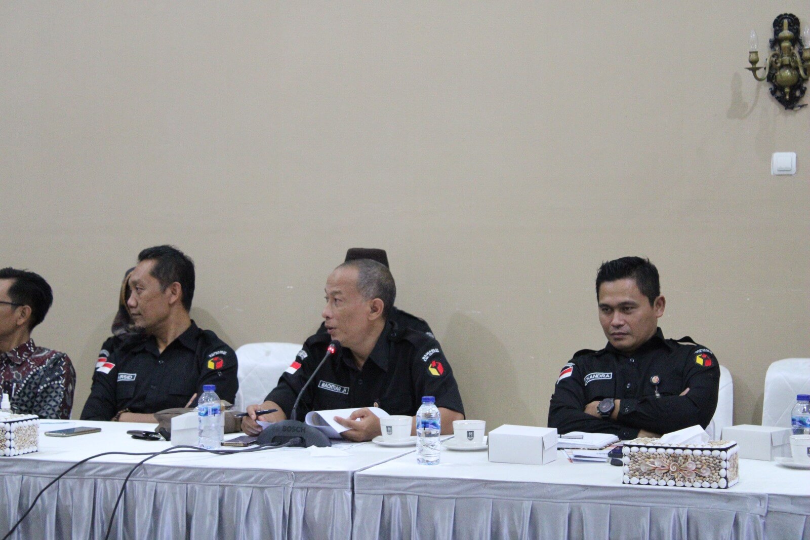 Audiensi Kesiapan Pemilu Bersama Pj. Bupati Cilacap.