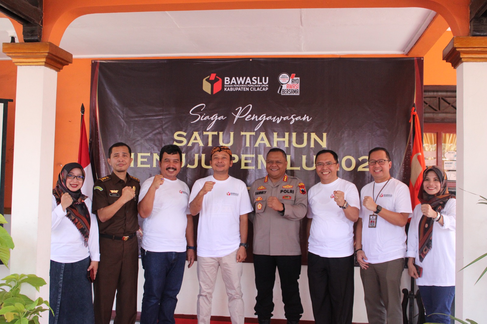 Bawaslu Cilacap Siaga Pengawasan Satu Tahun Menuju Pemilu 2024