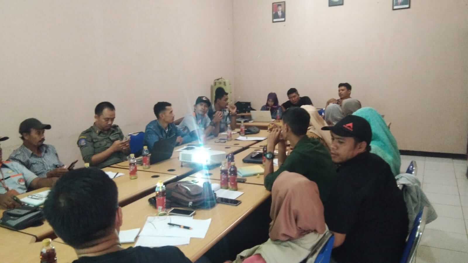 Rapat Kerja Panwascam Wanareja : Perkuat Soliditas Mengawal Hak Pilih