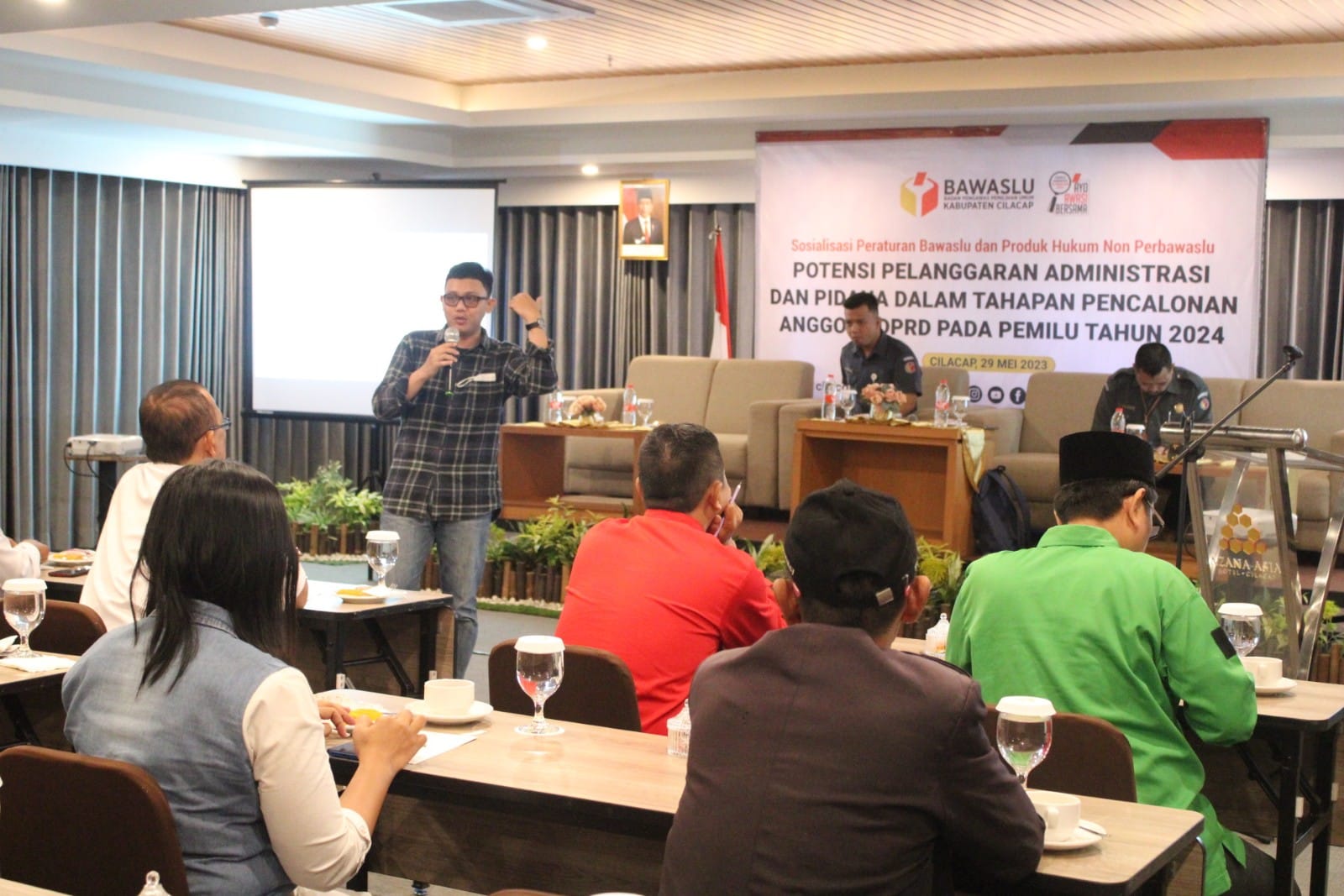 Bawaslu Cilacap Ingatkan Potensi Pelanggaran Peserta Pemilu