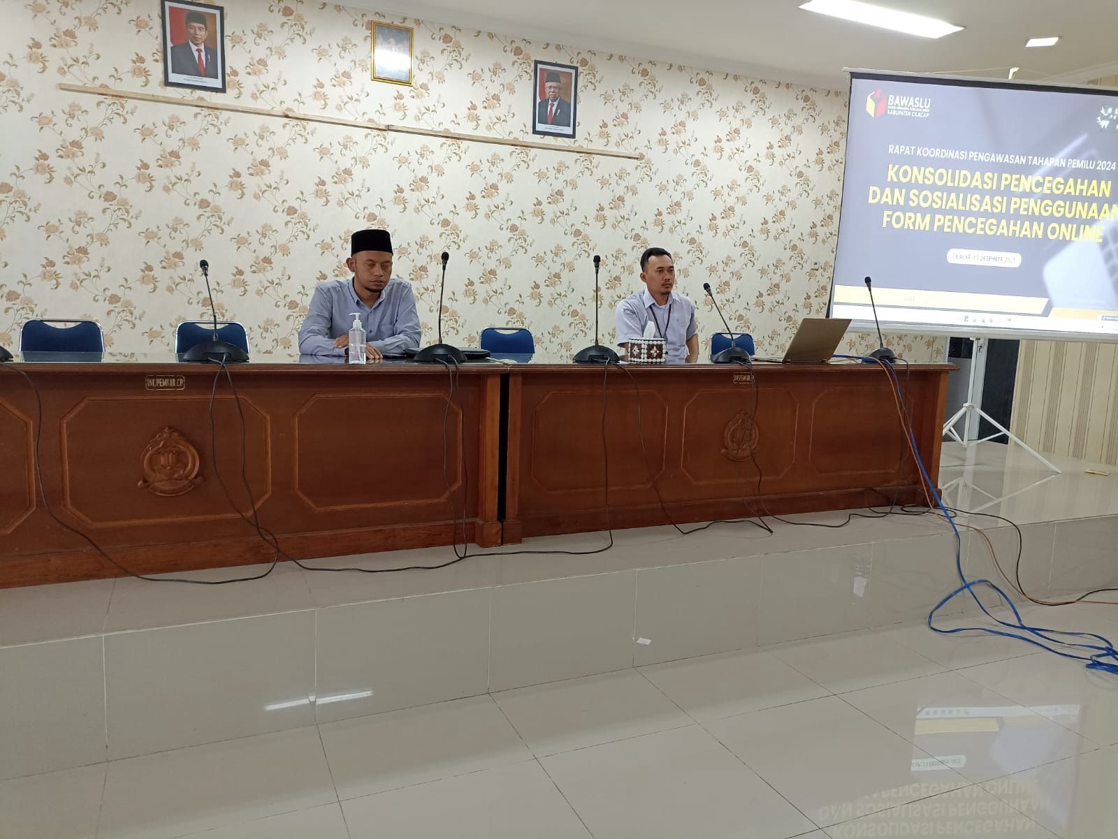 Konsolidasi Pencegahan dan Sosialisasi Penggunaan Form Pencegahan Online.