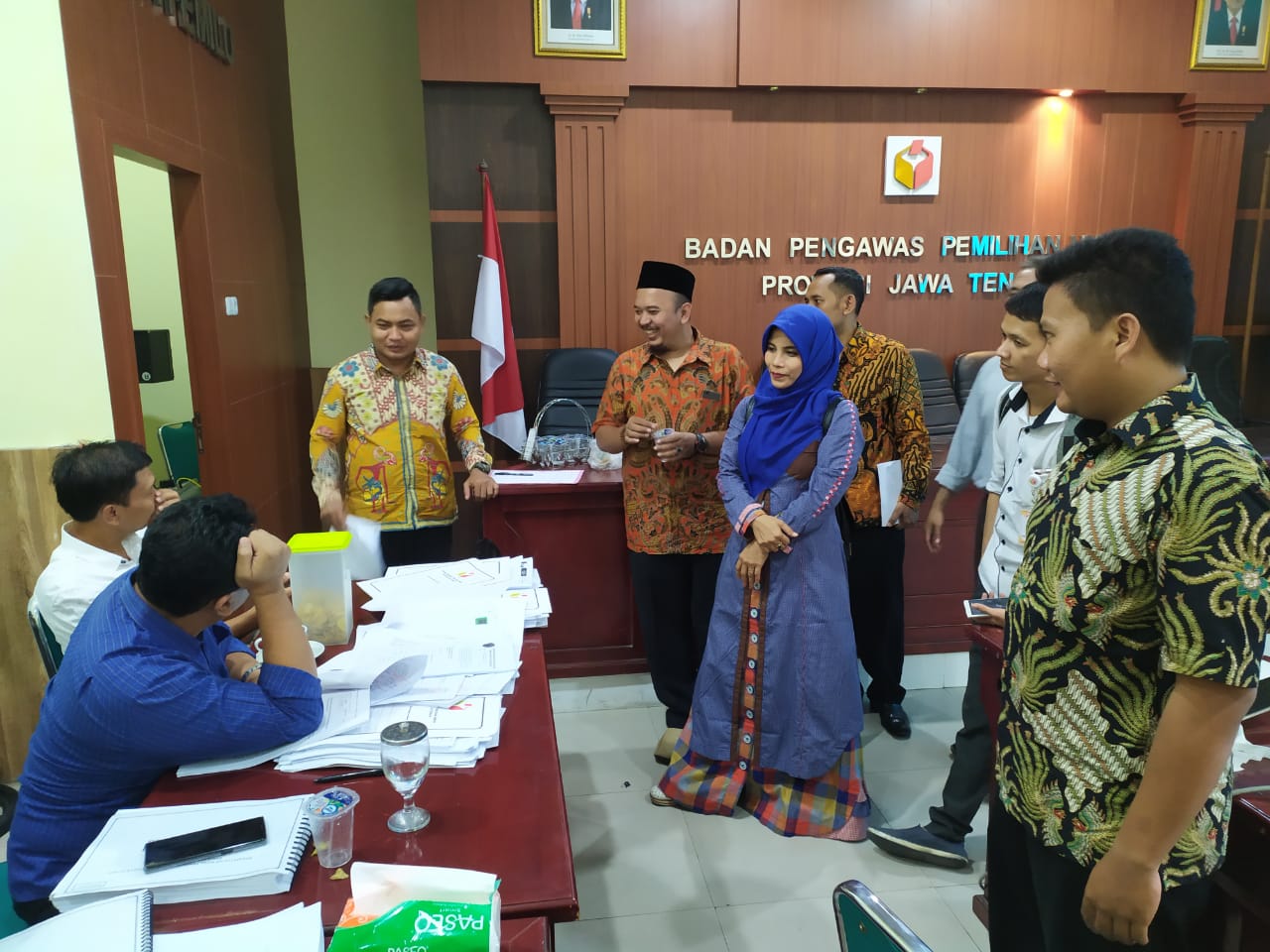 Bawaslu Kabupaten Cilacap Menyiapkan Data Pendukung Pemberi Keterangan Tertulis