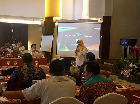 Bawaslu Kabupaten Cilacap Menyelenggarakan Evaluasi Internal Pemilu 2019