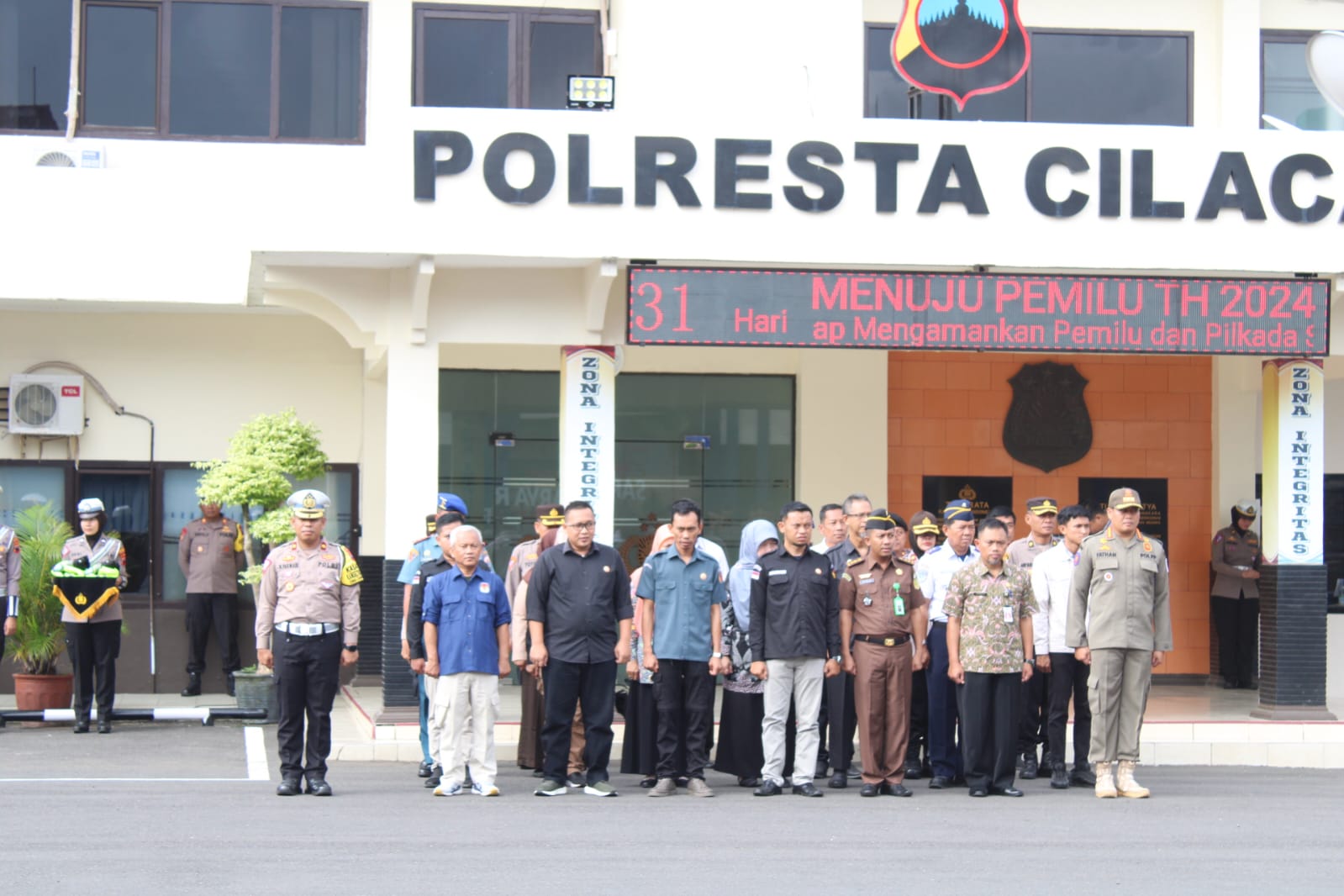 Bawaslu Cilacap Hadiri Undangan Deklarasi Zero Knalpot Brong