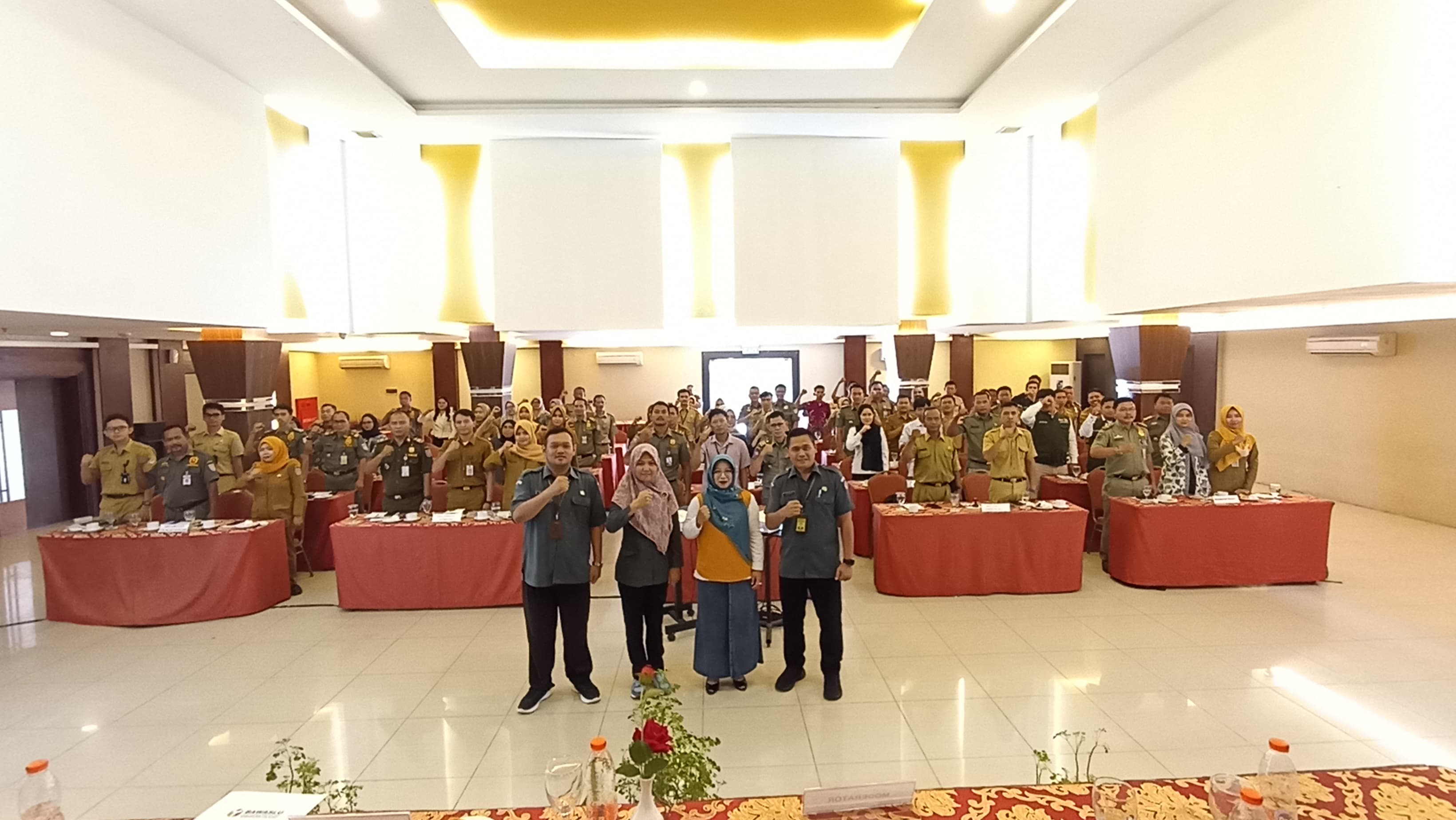 Fasilitasi Pembinaan Aparatur Administrasi dan Konsolidasi Sekretariat