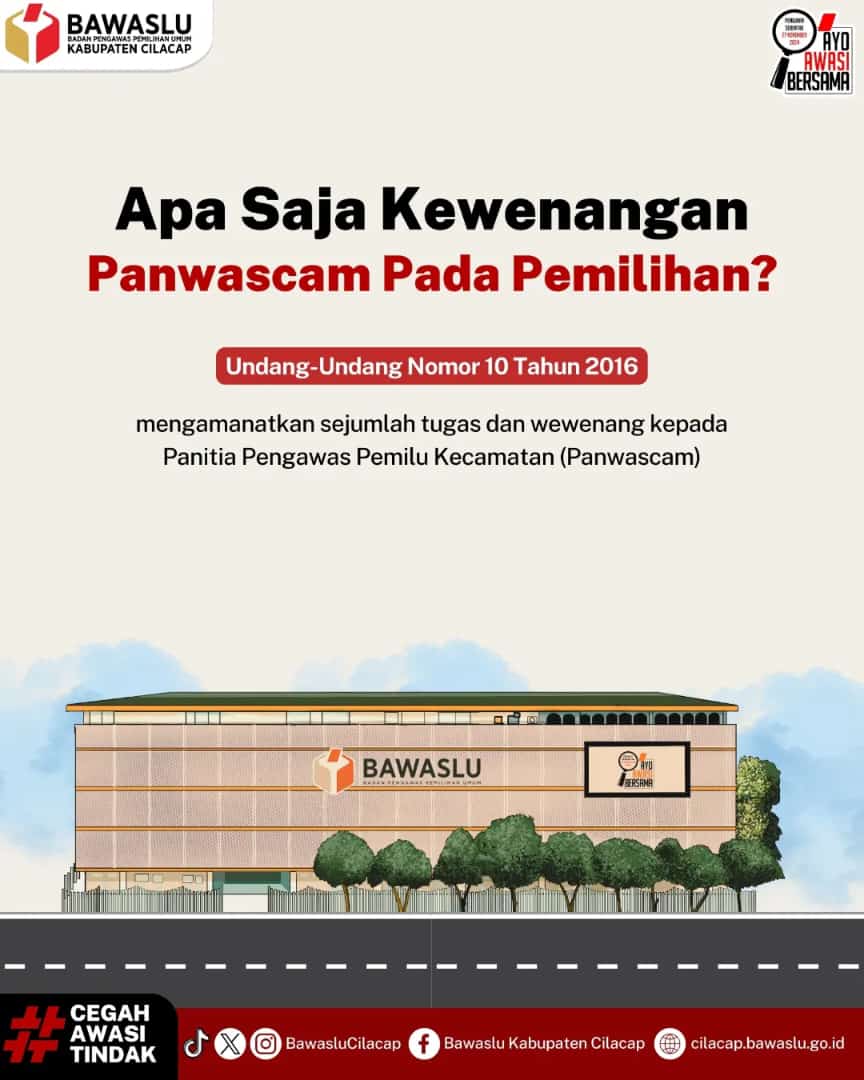 Apa Saja Kewenangan Panwascam Pada Pemilihan?