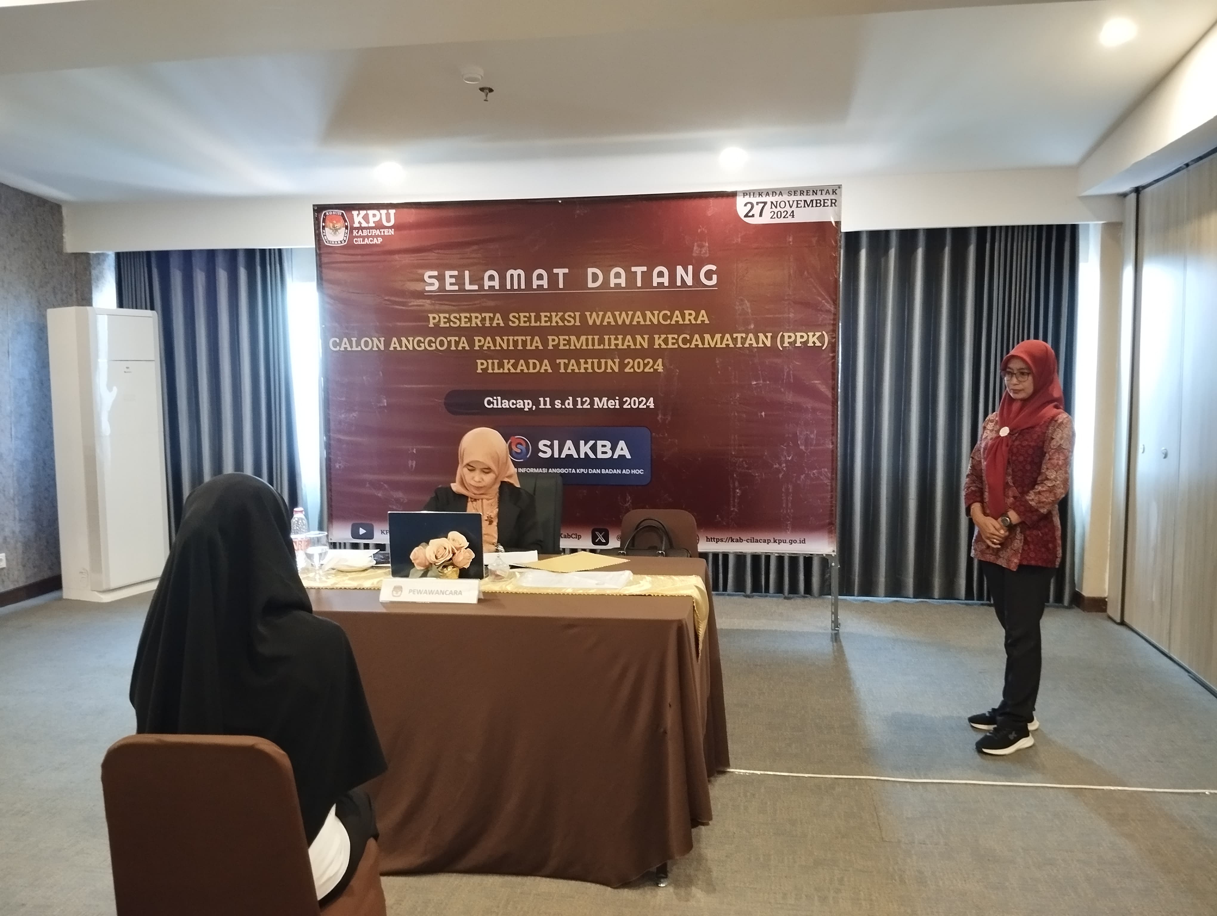 Pengawasan Pelaksanaan Tes Wawancara Calon PPK Kabupaten Cilacap