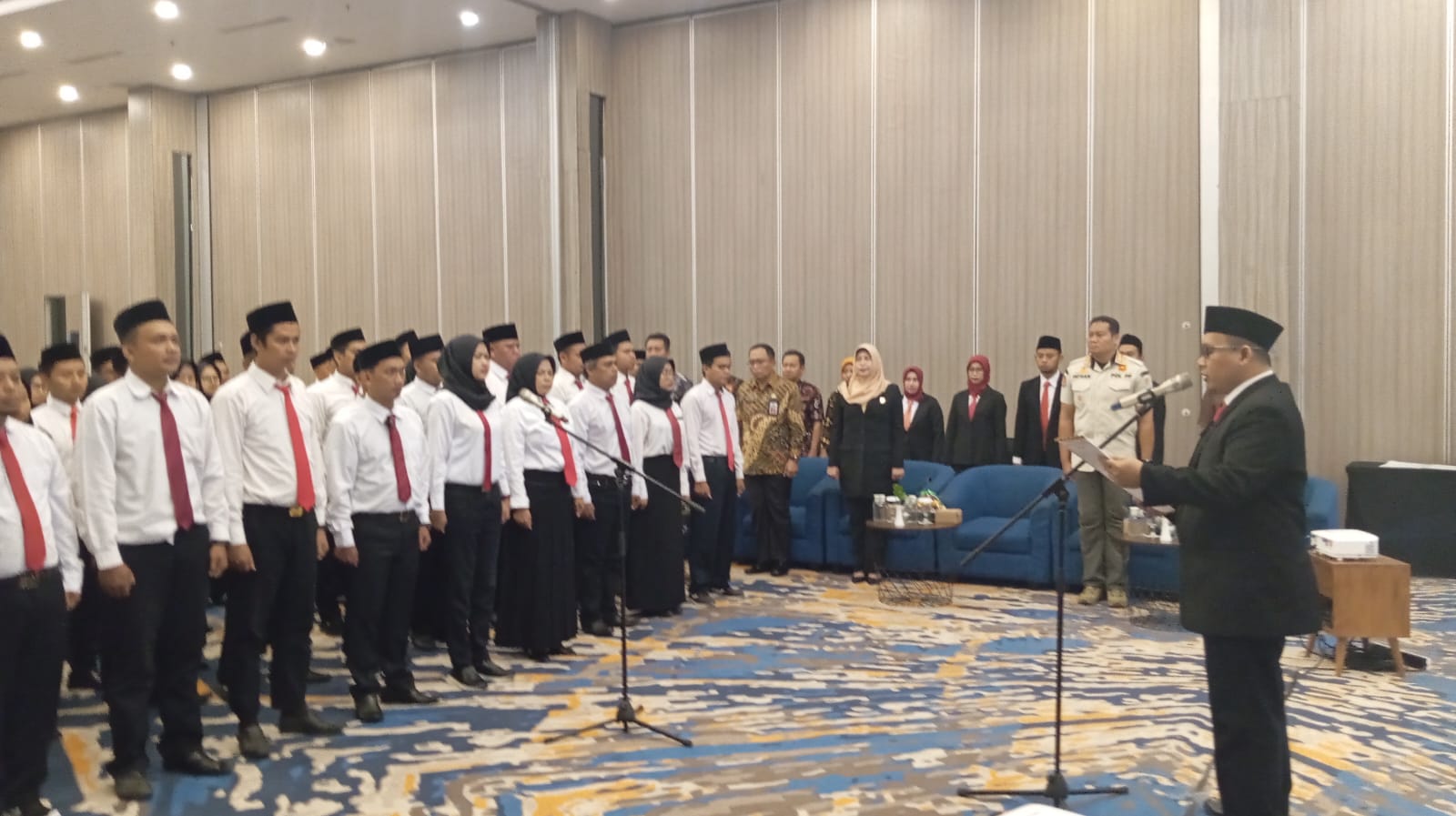 72 Anggota Panwaslu Kecamatan Pemilihan di Kabupaten Cilacap telah Dilantik 