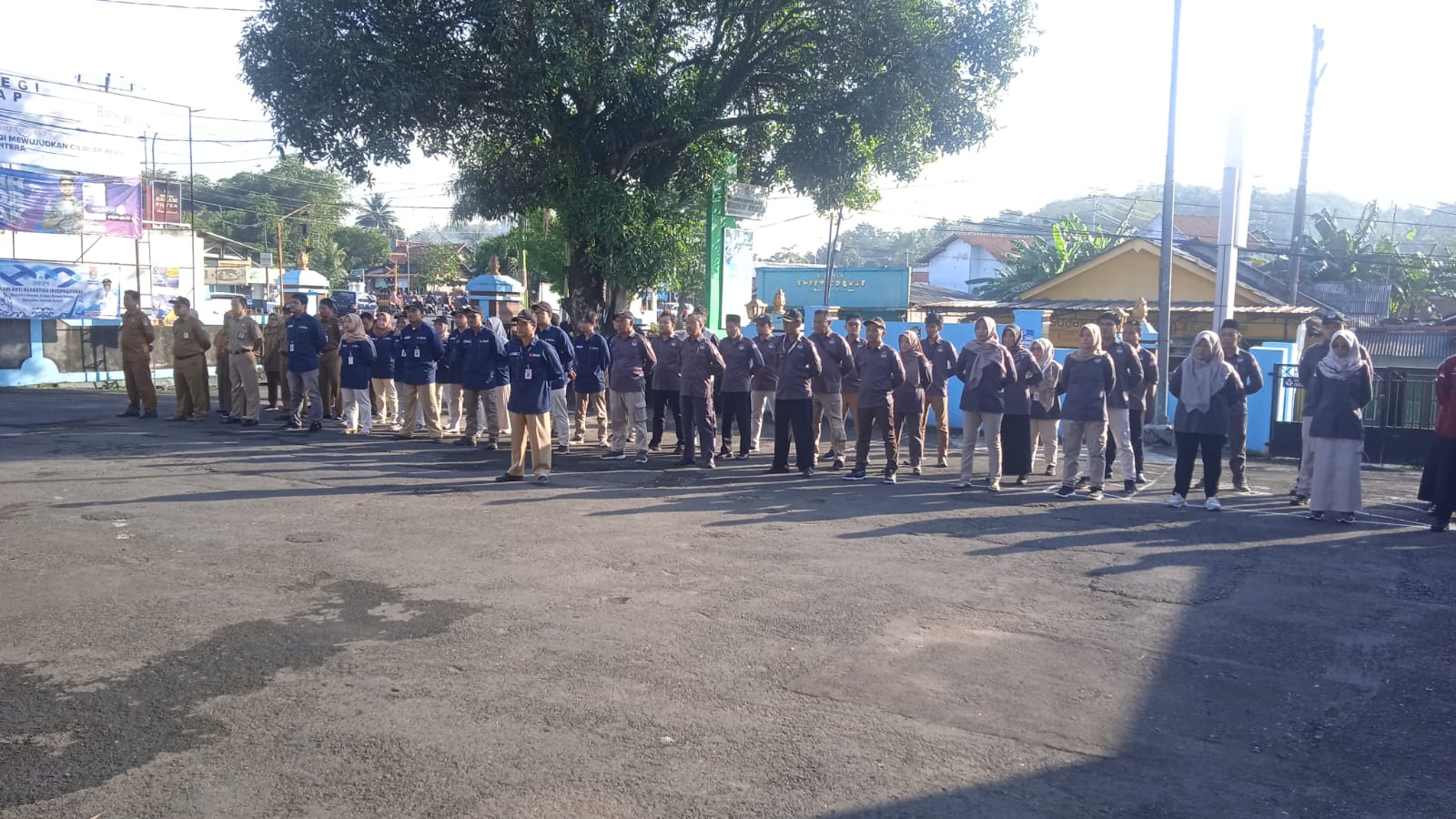 Panwascam se-Kabupaten Cilacap secara serentak melaksanakan  Apel  Launching Posko Kawal Hak Pilih