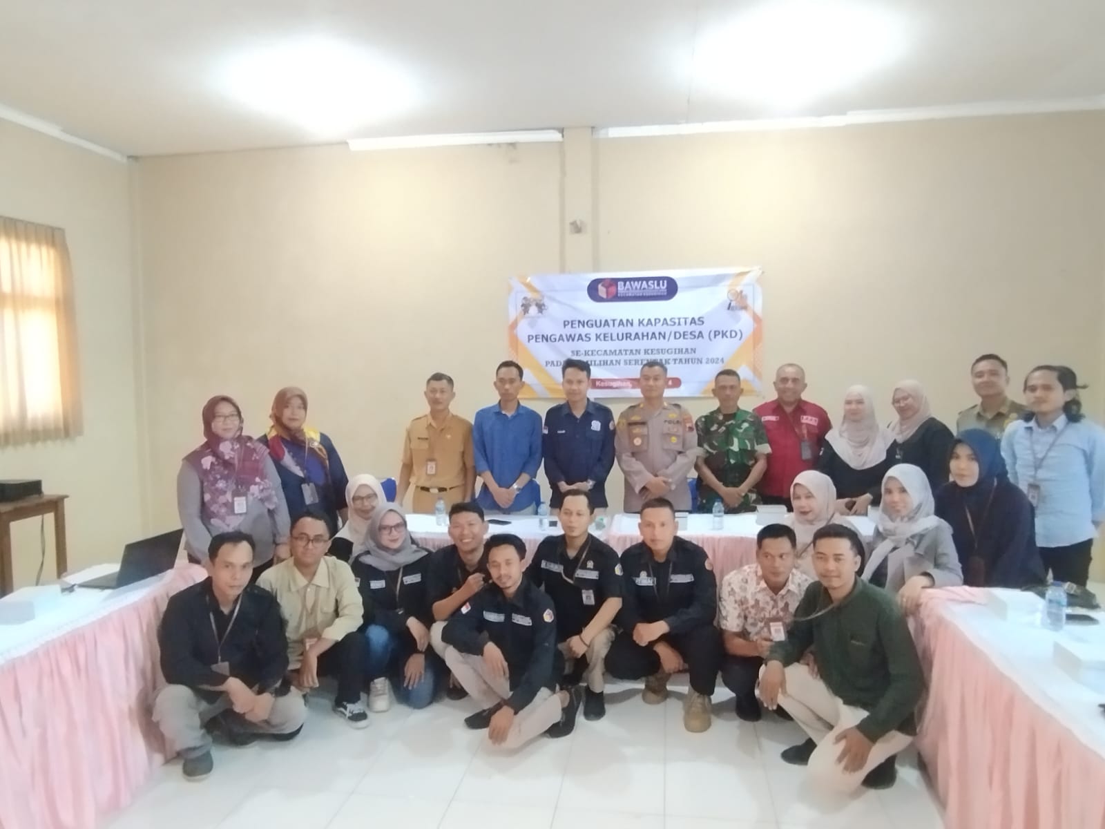 Hadiri peningkatan kapasitas SDM Pengawas Kelurahan/Desa, Suyatno Minta Patroli Pengawasan Kawal Hak Pilih untuk lebih digencarkan