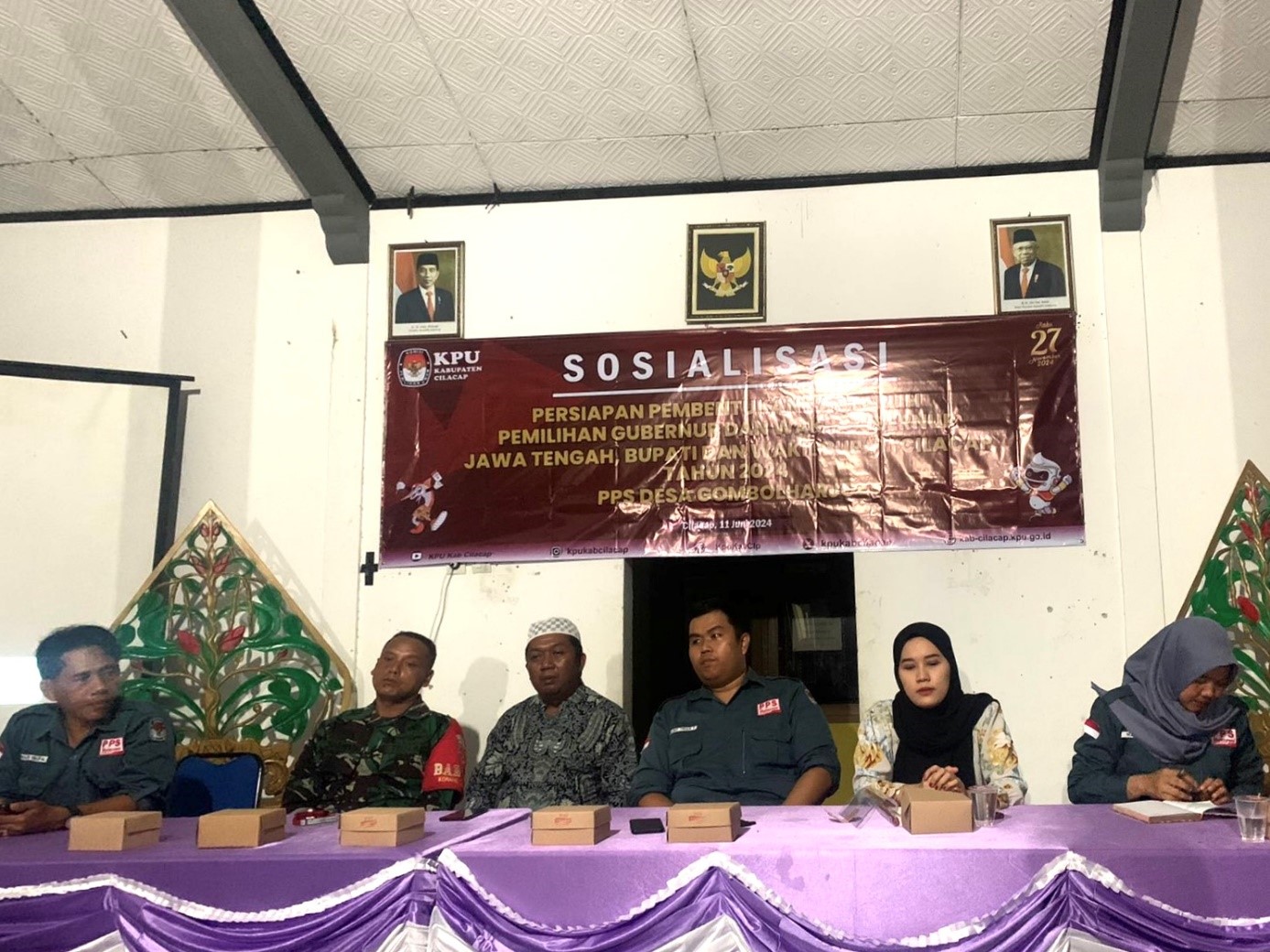 Pengawasan Pelantikan Pantarlih Dan Coklit Kepada Camat Dan Tokoh Masyarakat
