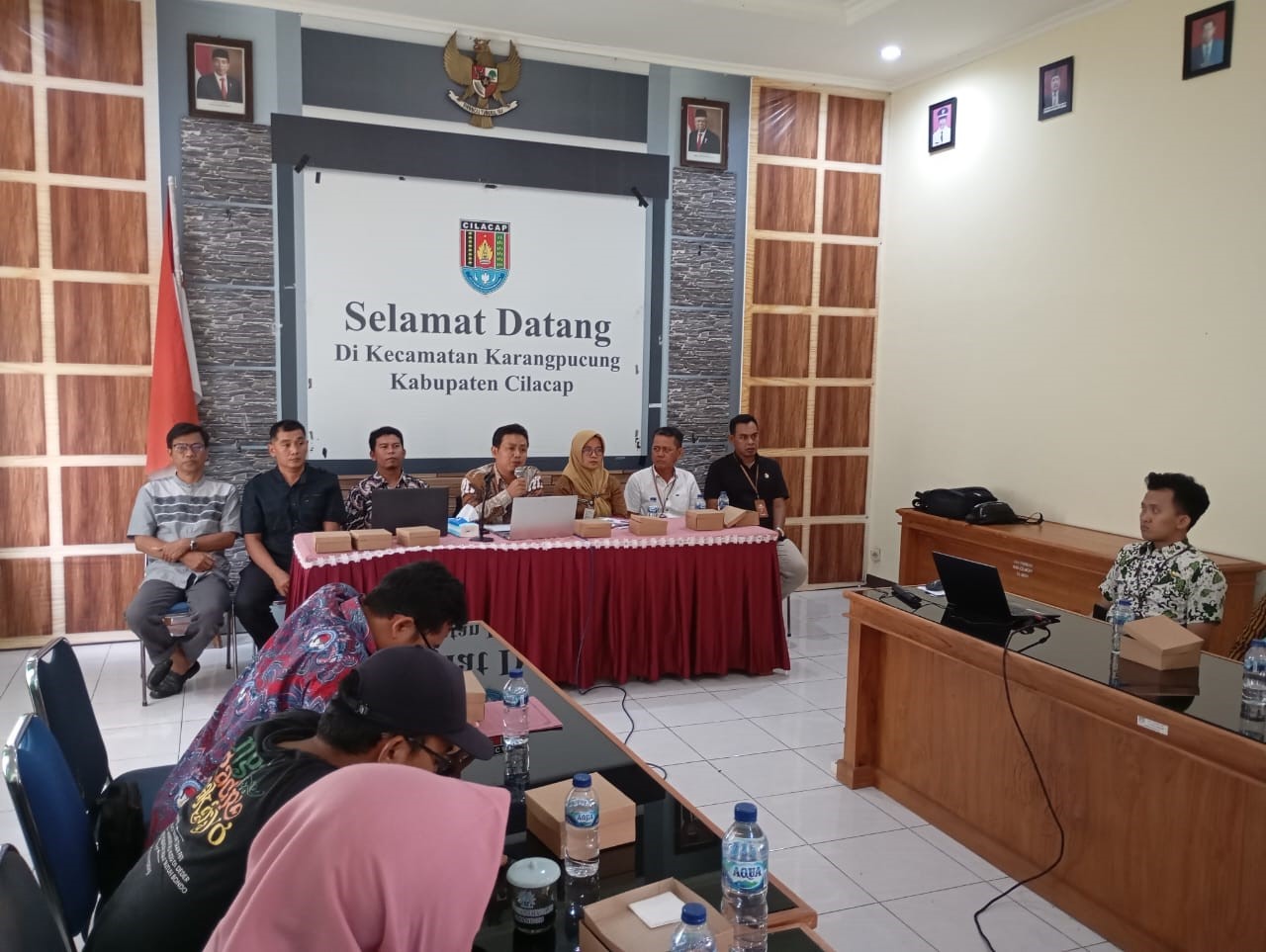 Panwascam Karangpucung laksanakan persiapan Rapat Pleno DPSHP 