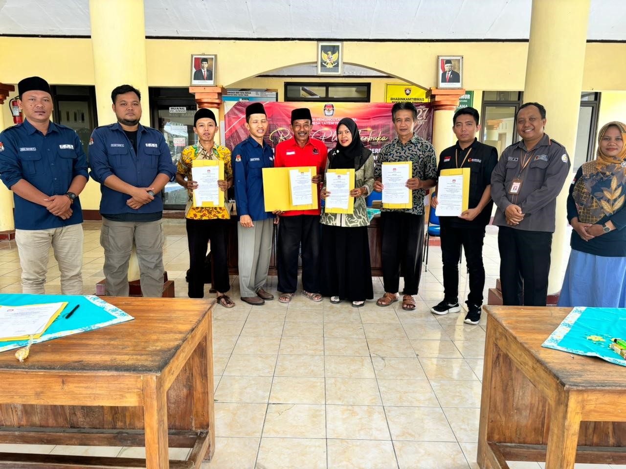 Panwascam Karangpucung Awasi Rapat Pleno DPSHP Tingkat Desa