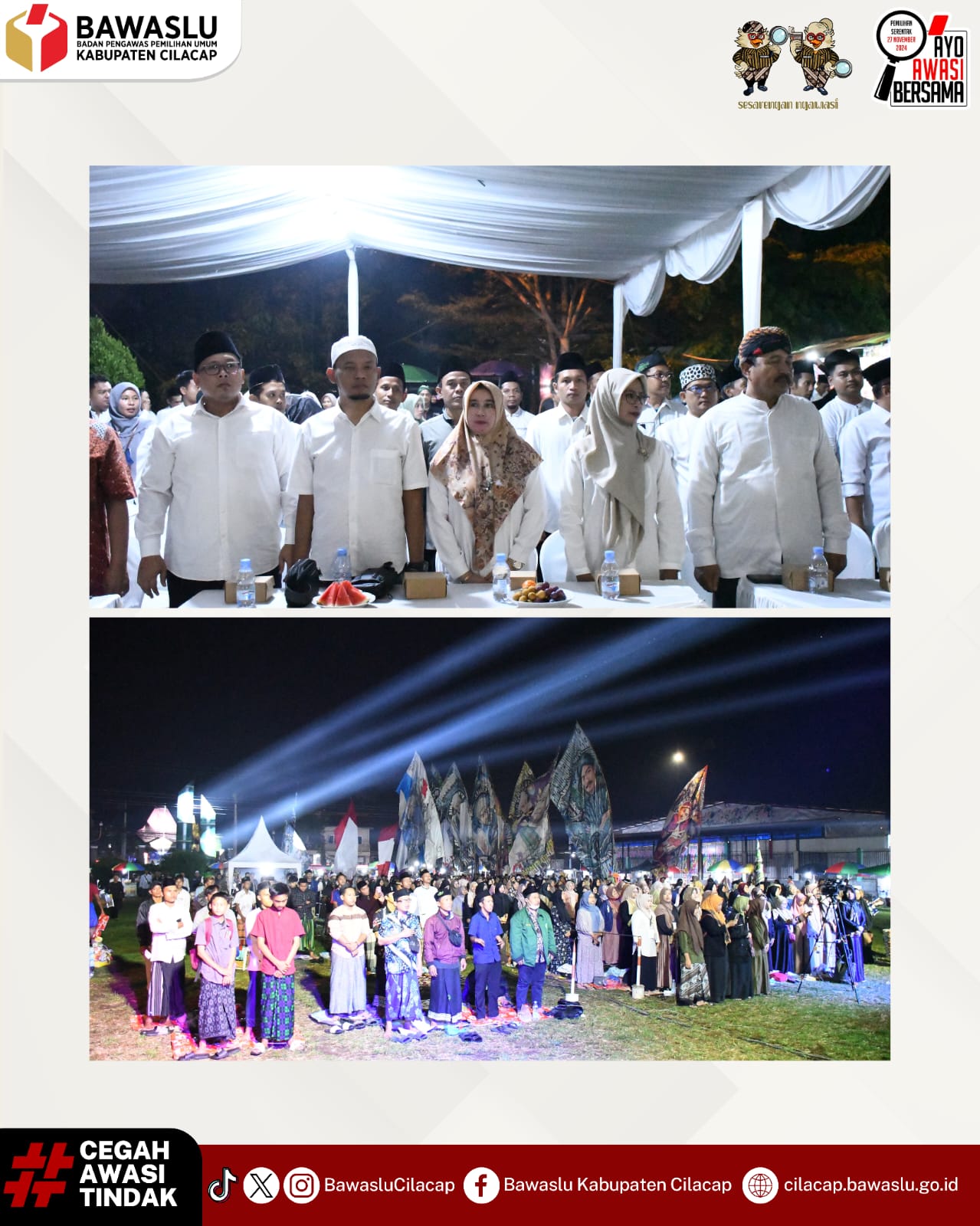 Menggaungkan Sholawat sebagai media Pengawasan Partisipatif