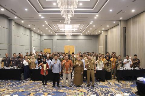 Rapat Kerja Teknis dengan Panwaslu Kecamatan dalam pengawasan tahapan pemilihan serentak tahun 2024