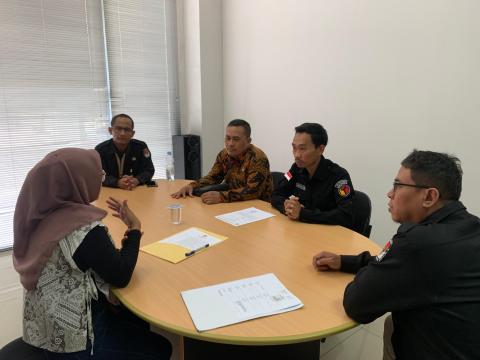 verifikasi administrasi persyaratan bakal calon bupati dan wakil bupati Cilacap di Institut Teknologi Indonesia di Tangerang Selatan2