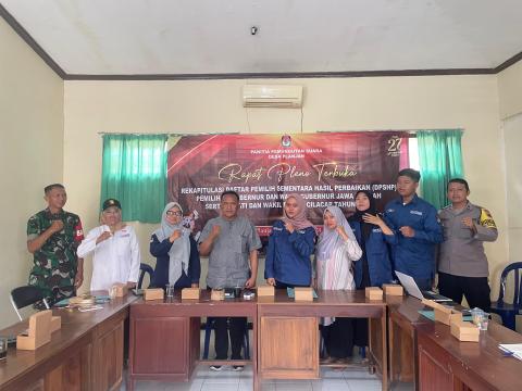 Panwascam Kesugihan melakukan monitoring pengawasan terhadap rapat pleno DPSHP2