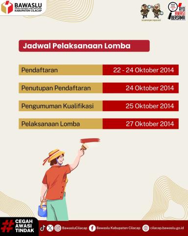 jadwal penyelenggaraan