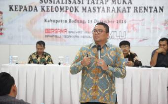 Ajak Berantas Politik Uang, Fritz Kenalkan Gowaslu Kepada Masyarakat Rentan di Badung