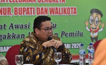 Bagja Perintahkan Bawaslu Daerah Dalami Pengetahuan Adjudikasi