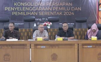 Bawaslu Jateng-KPU Jateng Kuatkan Koordinasi Hadapi Tahapan Pemilu dan Pilkada Serentak 2024